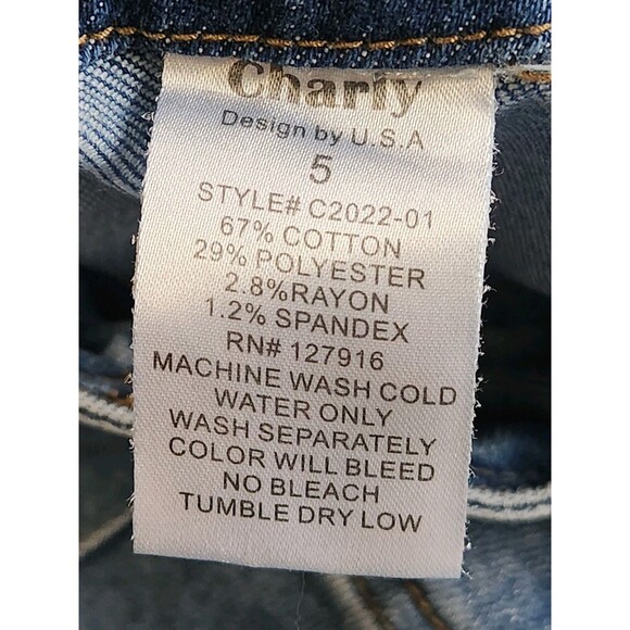 Charly Flare Light Wash Stretch Jean Size Sz 5 - Picture 8 of 11